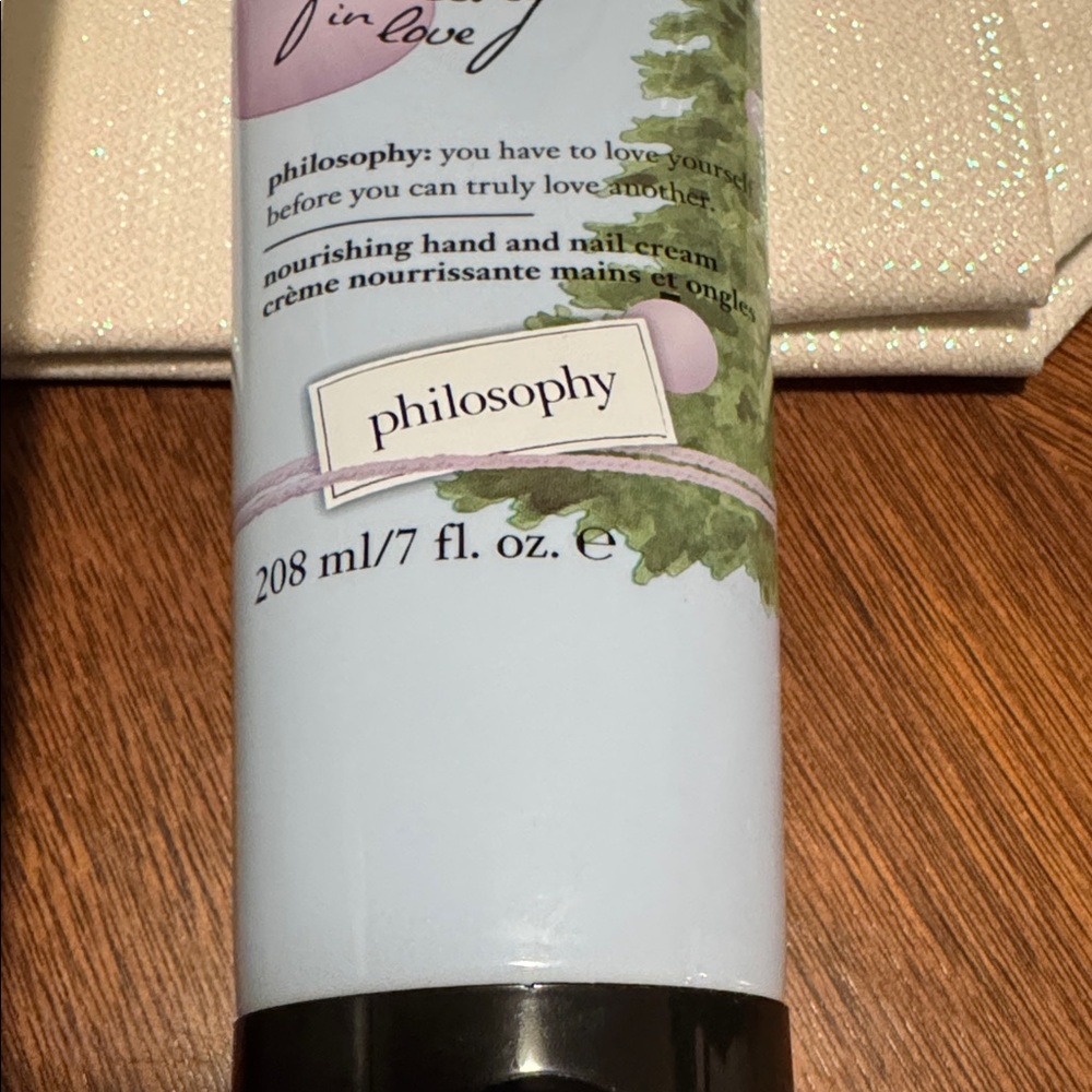 Philosophy Mega Size NIB Falling in Love Body Emulsion and Hand Cream, Bonus Bag - Picture 3 of 3